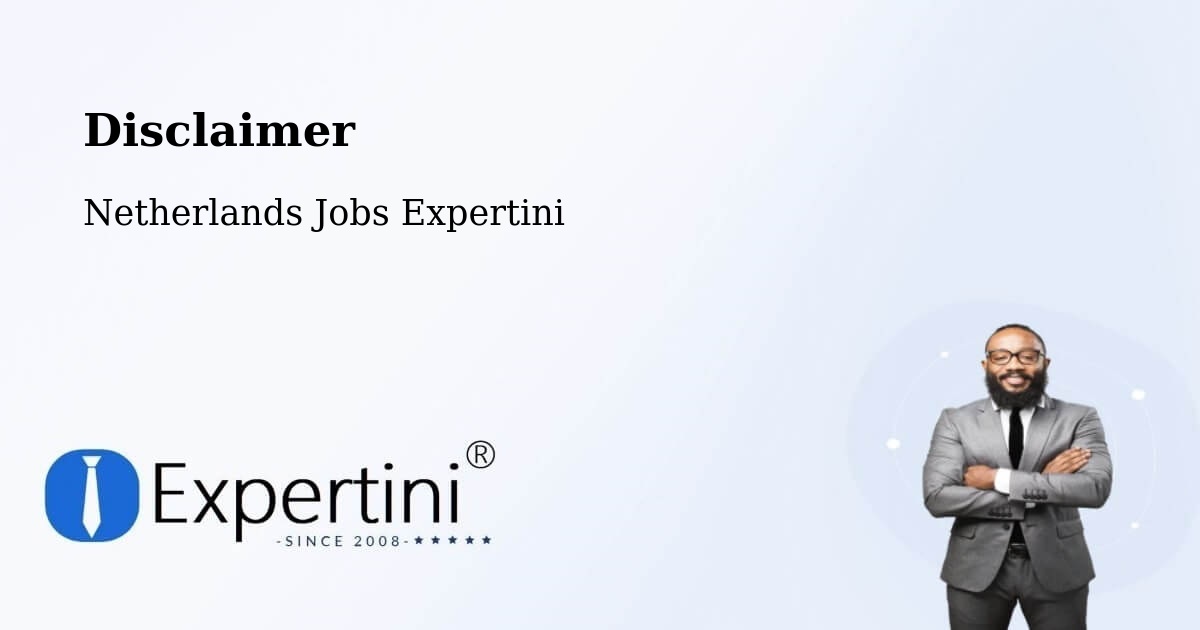 Disclaimer – Aalten - Netherlands Jobs Expertini